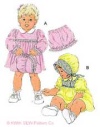 Infant Dresses, Bloomers and Bonnet-