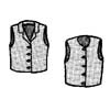Men's Lapel or High Necked Vest-